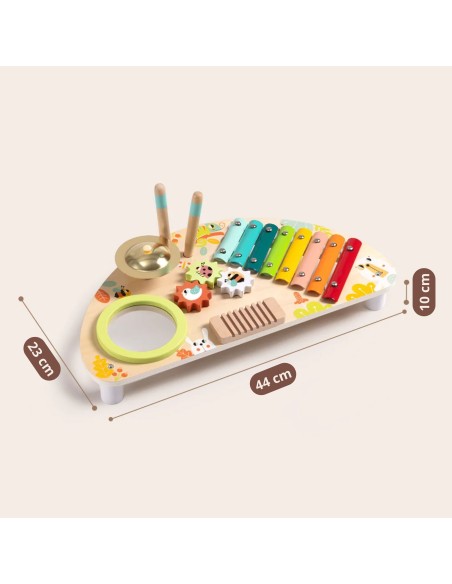 Multifunktionales Musikzentrum von Tooky Toy – Holzspielzeug