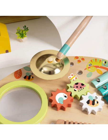 Tooky Toy Multifunctional Music Center - Wooden Toy