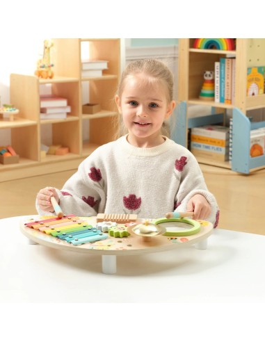 Tooky Toy Multifunctional Music Center - Wooden Toy