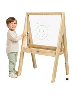 Wooden Educational Easel CLASSIC WORLD - Creative Fun