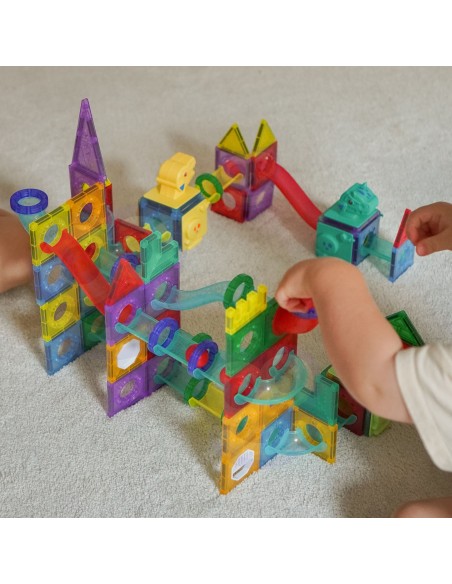 WOOPIE 3D Magnetic Blocks – Ball Track 170 pcs. Education