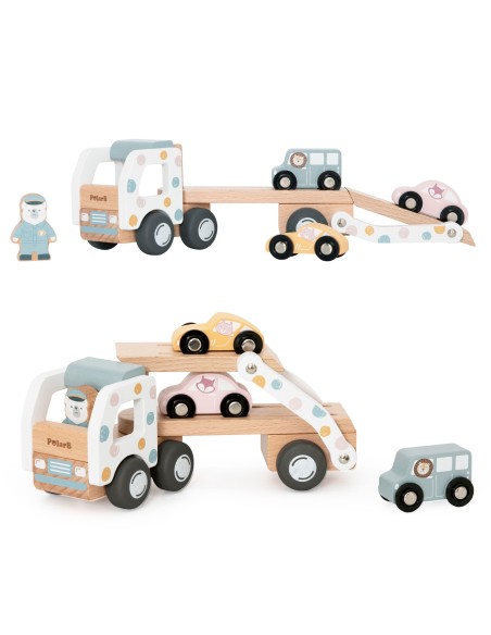 Holz-Transporter Auto-Ladefläche VIGA PolarB 18m+