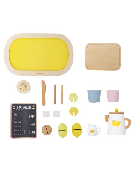 Wooden Lemonade Set 21 pcs VIGA PolarB 18m+