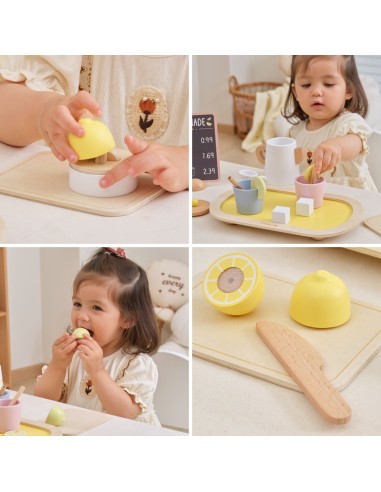 Wooden Lemonade Set 21 pcs VIGA PolarB 18m+