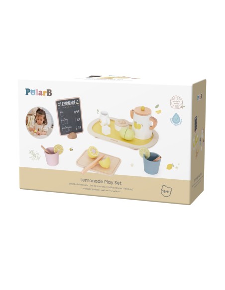Wooden Lemonade Set 21 pcs VIGA PolarB 18m+