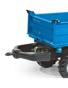 Rolly Toys rollyTrailer Przyczepa wywrotka Mega Trailer niebieska 2