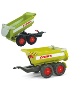 Rolly Toys rollyTrailer CLAAS Halfpipe Tipper Trailer