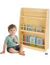 Tooky Toy 3-Tier Wooden Bookshelf - Children's Furniture