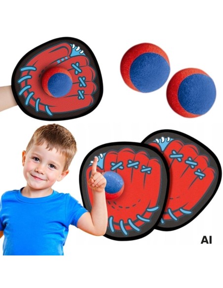 WOOPIE Toss Game Skill Game with Velcro 5 pcs.