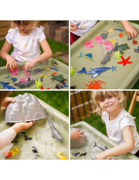 Masterkidz Sand and Water Sensory Table – Fun and Development