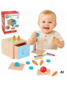 WOOPlE GREEN 4-in-1 Educational Drawer Montessori Sorter FSC
