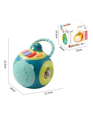 Interaktywna Kula Edukacyjna Montessori Pianinko Sorter Woopie