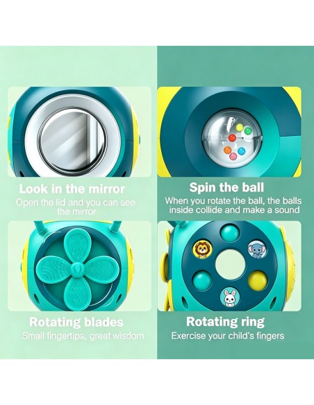 Interaktive Lernkugel Montessori Pianinko Sorter Woopie