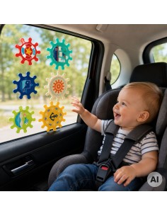 WOOPIE BABY Bath Toy with Gears - fun in the water! 2