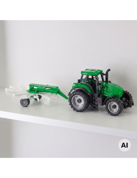 WOOPIE Farm Tractor with Rake - Toy for Children