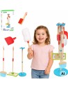 TOOKY TOY Wooden Cleaning Set for Children 6 pcs.