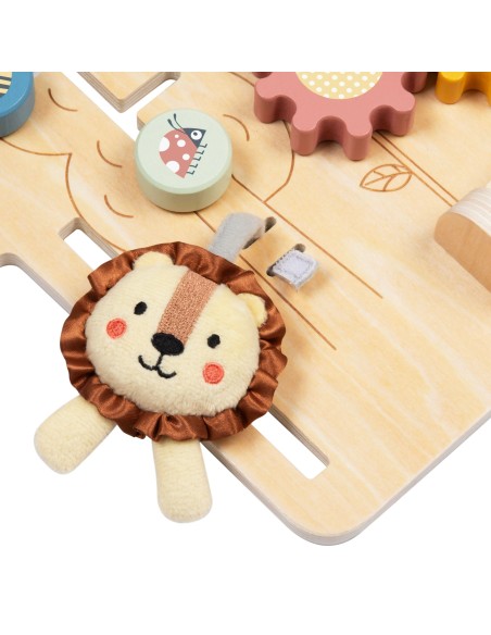 Motorik-Tafel 2-in-1 8-tlg. Klassische Dörfer – Holz-Lernspielzeug