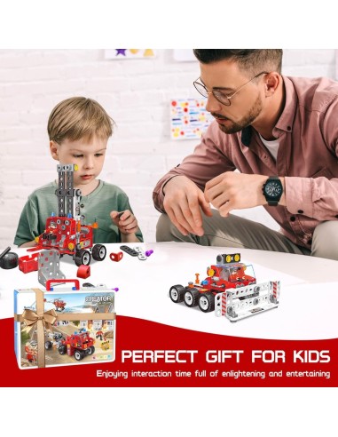 WOOPIE Creator City Construction Set: Fire Station 3-in-1