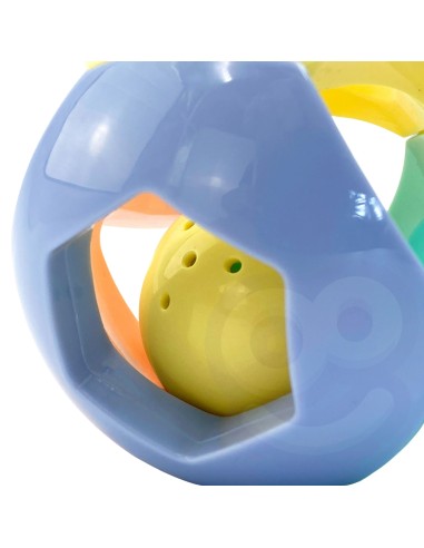 WOOPIE BABY pastelinis barškantis kamuoliukas (0m+)