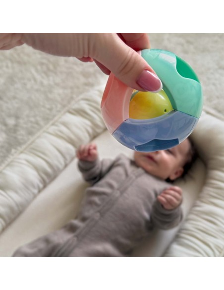WOOPIE BABY Pastell-Rassel Ball zum Krabbeln 0m+