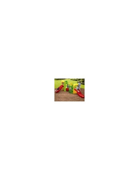 LITTLE TIKES Spielplatz 8-in-1 Affenspaß mit Rutschen – Freude!