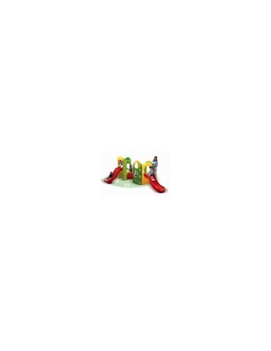 LITTLE TIKES 8-in-1 Playground Monkey Grove with Slides - Joy!