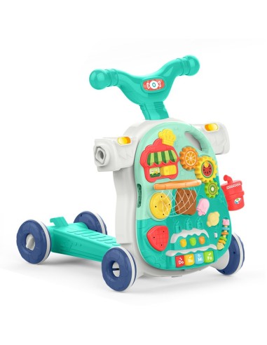 WOOPIE BABY 5-in-1 Multifunctional Blue Walker for Toddlers 1+