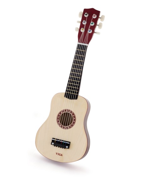 Viga Wooden Guitar for Kids 21" 6 Strings - Natural