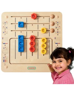 MASTERKIDZ Diamond Puzzle - Educational Montessori Board