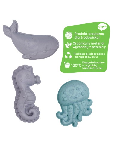 WOOPIE GREEN Sand Set 8-piece Tipper BIODEGRADABLE