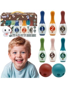 Kegel-Set Geschicklichkeitsspiel für Kinder Woopie