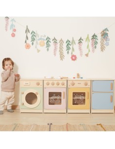 Large Wooden Viga Kitchen Set - Educational Toy 130 cm Long 2