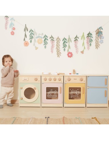 Large Wooden Viga Kitchen Set - Educational Toy 130 cm Long