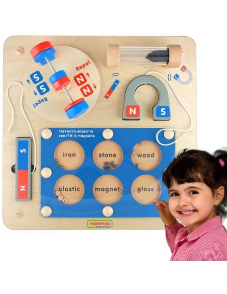 MASTERKIDZ Flex Montessori Educational Board - Magnetic Attraction