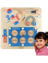 MASTERKIDZ Flex Montessori Educational Board - Magnetic Attraction