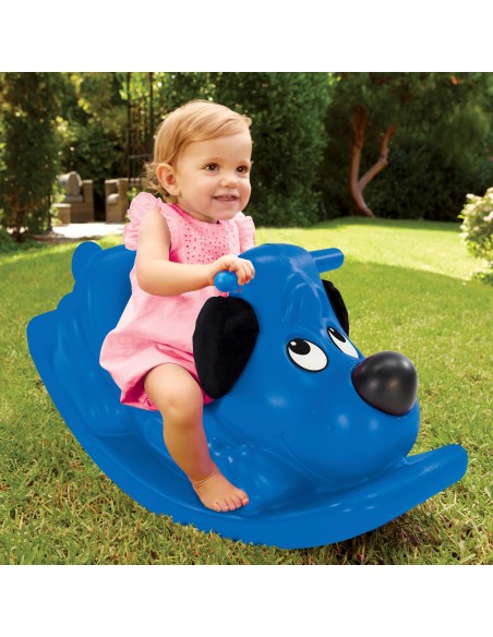 LITTLE TIKES Schaukelhund blau – Freude für Kinder
