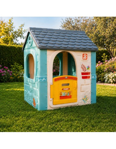 FEBER Casual Children's Garden House with Mailbox