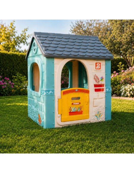 FEBER Gartenhaus für Kinder Casual mit Briefkasten