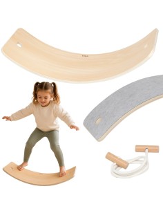 VIGA Wooden Balance Board - A Toy That Develops Skills