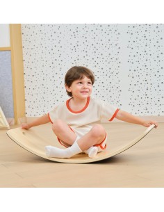 VIGA Wooden Balance Board - A Toy That Develops Skills 2