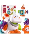 WOOPIE BABY Kosminė raketa kamuolys 6in1 Montessori 18m+