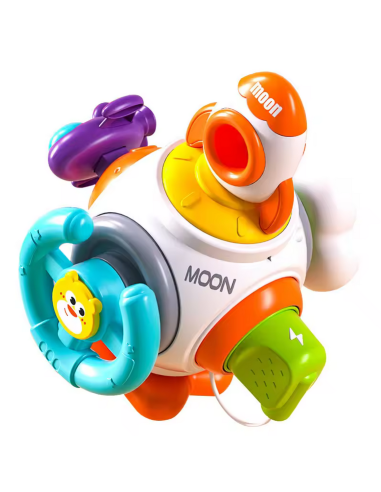 WOOPIE BABY Kosminė raketa kamuolys 6in1 Montessori 18m+