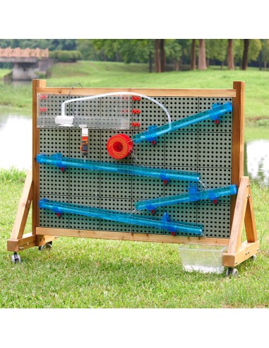 MATSERKIDZ 92-piece Waterway Construction Kit for Children