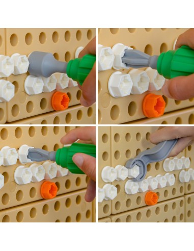 MASTERKIDZ 6-Piece Hand Tools - STEM Education for Kids