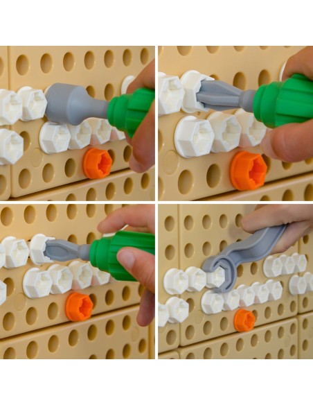 MASTERKIDZ 6-Piece Hand Tools - STEM Education for Kids