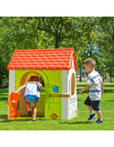 FEBER Gartenhaus Fantasy für Kinder mit Briefkasten 2