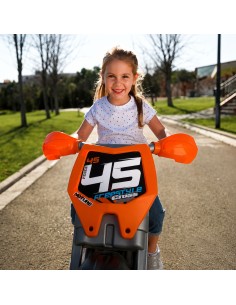 FEBER Cross-Motorrad 6V Akku Orange für Kinder 2