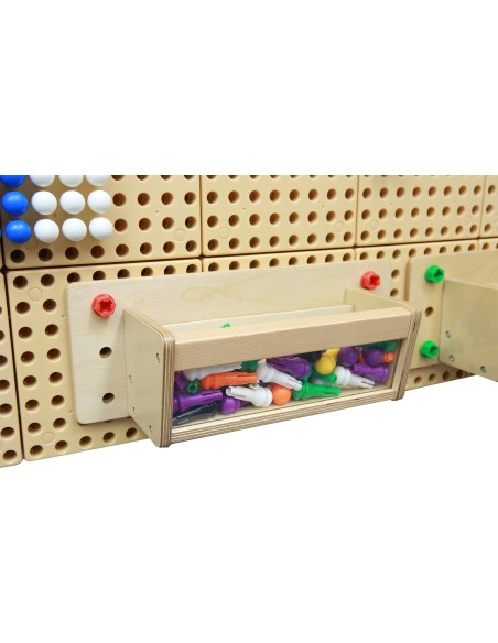 MASTERKIDZ Accessory Container - STEM Board, Transparent