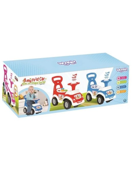 WOOPIE 4-in-1 Ride-On: Sorter, Pusher, Walker + Horn and Storage