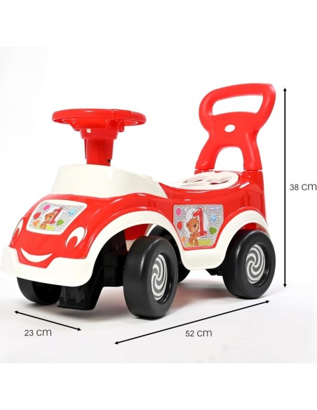 WOOPIE 4-in-1 Ride-On: Sorter, Pusher, Walker + Horn and Storage